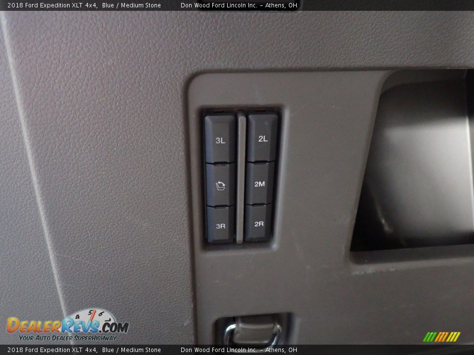 2018 Ford Expedition XLT 4x4 Blue / Medium Stone Photo #20