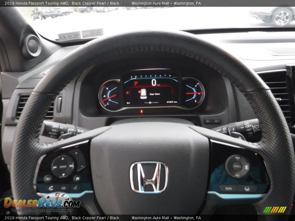 2019 Honda Passport Touring AWD Black Copper Pearl / Black Photo #28