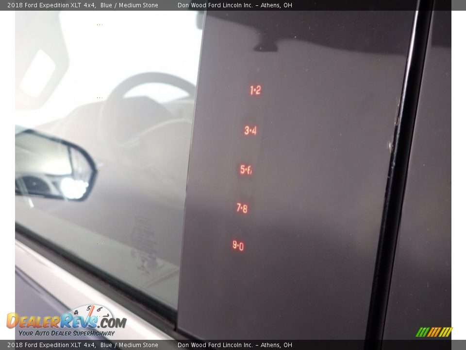2018 Ford Expedition XLT 4x4 Blue / Medium Stone Photo #25