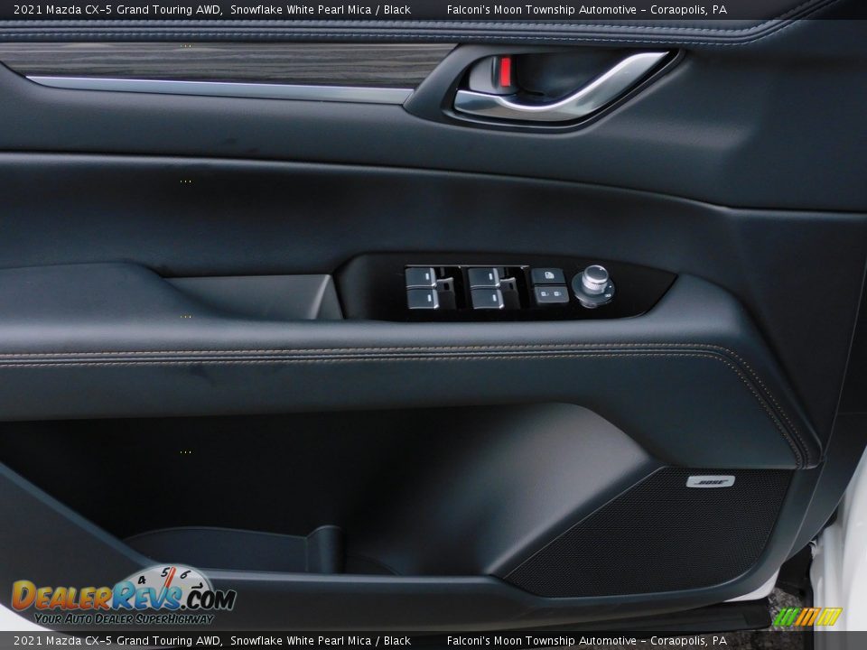 2021 Mazda CX-5 Grand Touring AWD Snowflake White Pearl Mica / Black Photo #14