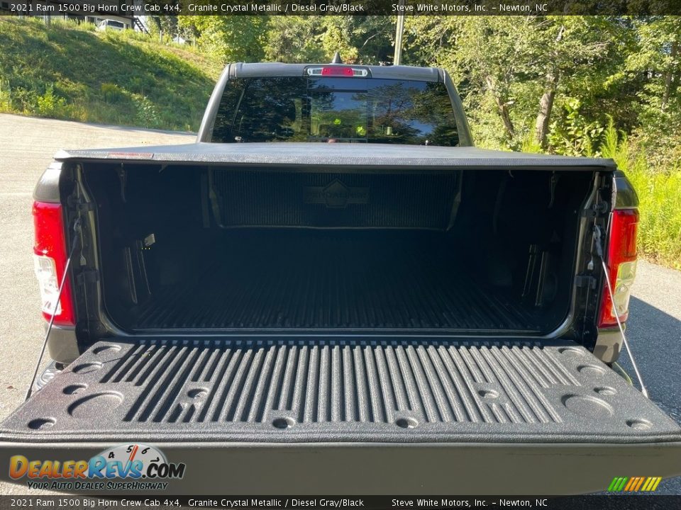 2021 Ram 1500 Big Horn Crew Cab 4x4 Granite Crystal Metallic / Diesel Gray/Black Photo #9