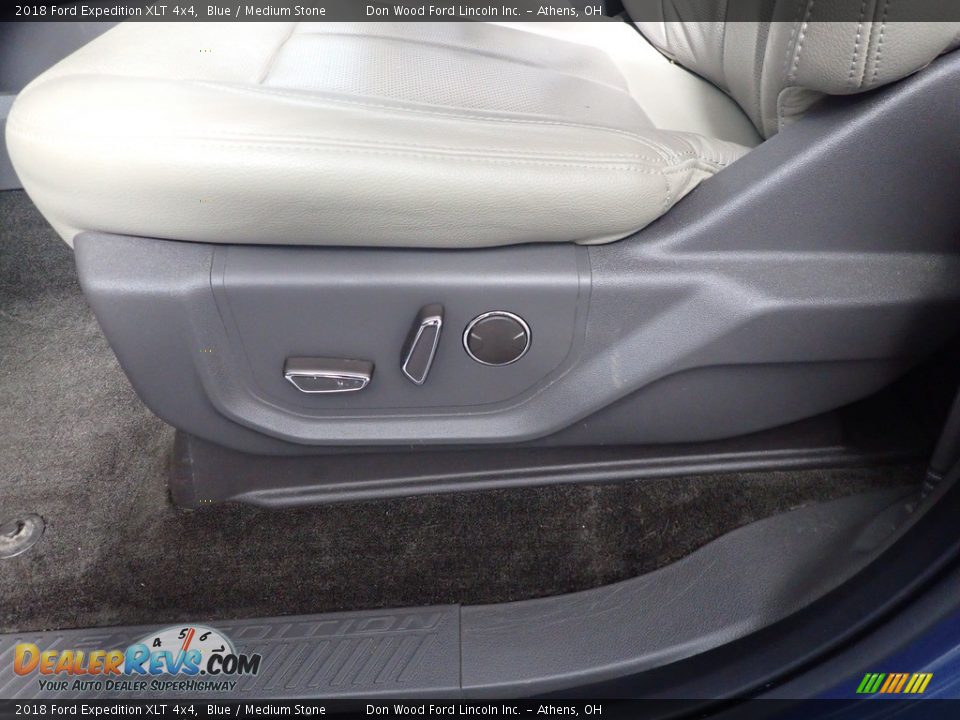 2018 Ford Expedition XLT 4x4 Blue / Medium Stone Photo #29