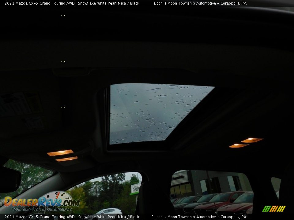 2021 Mazda CX-5 Grand Touring AWD Snowflake White Pearl Mica / Black Photo #15