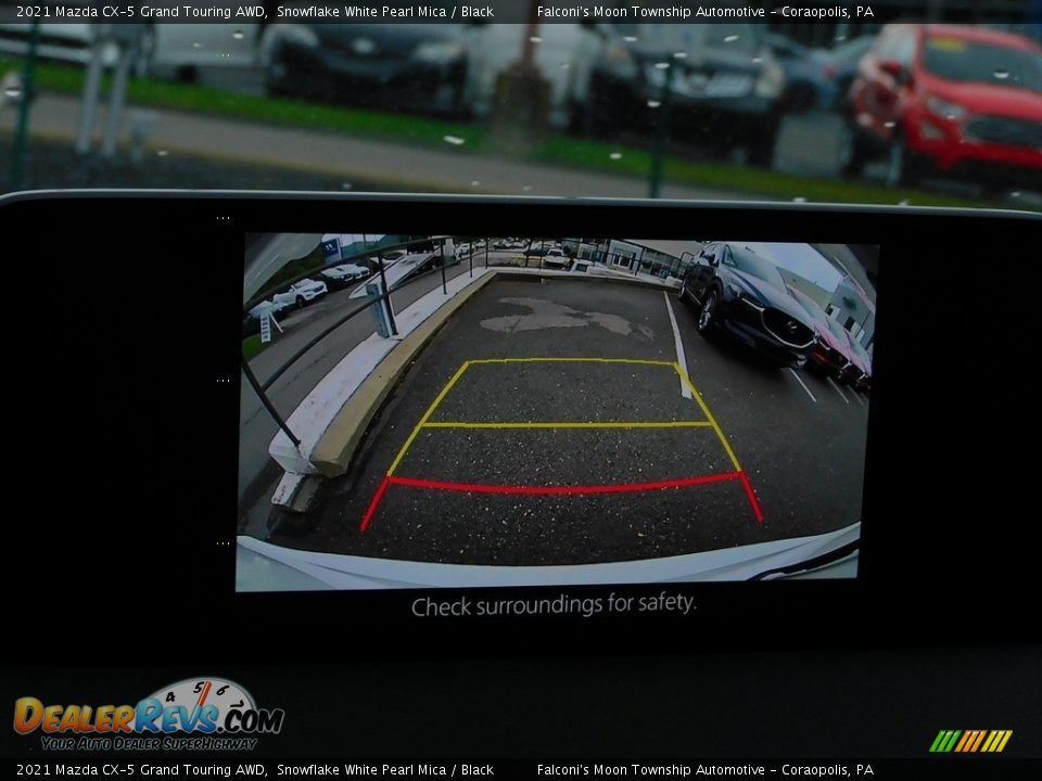 2021 Mazda CX-5 Grand Touring AWD Snowflake White Pearl Mica / Black Photo #17