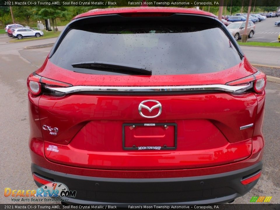 2021 Mazda CX-9 Touring AWD Soul Red Crystal Metallic / Black Photo #3