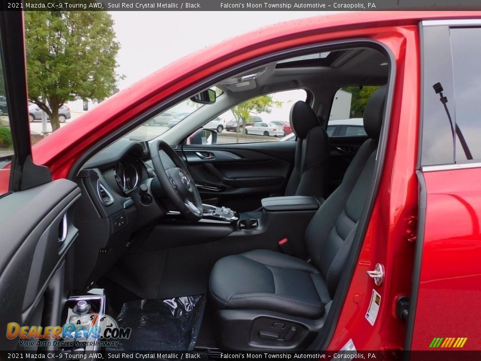 2021 Mazda CX-9 Touring AWD Soul Red Crystal Metallic / Black Photo #11