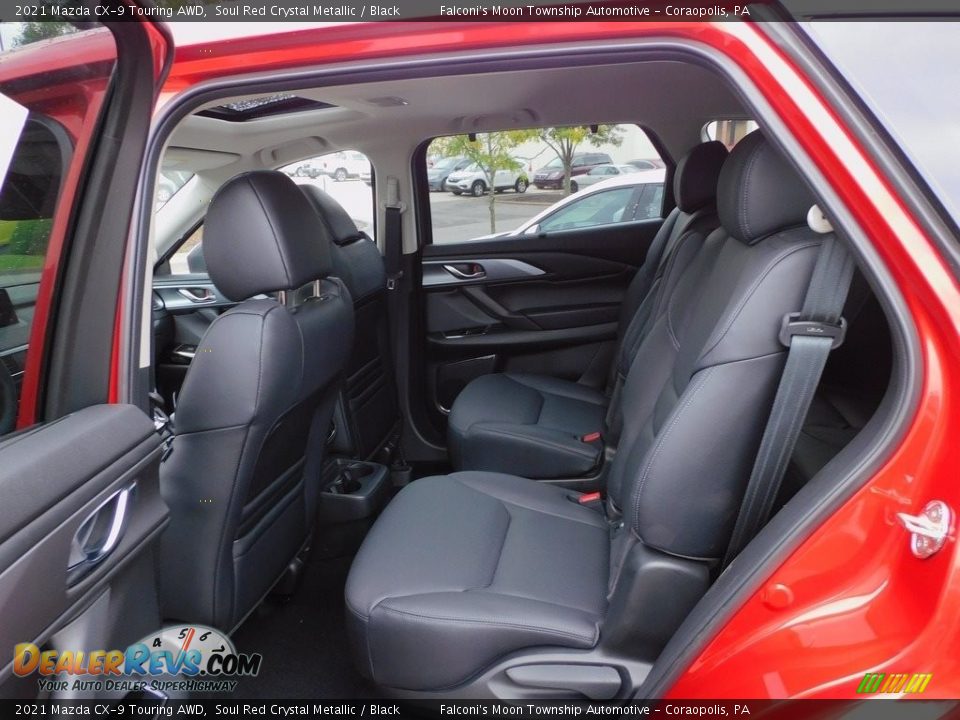 2021 Mazda CX-9 Touring AWD Soul Red Crystal Metallic / Black Photo #12