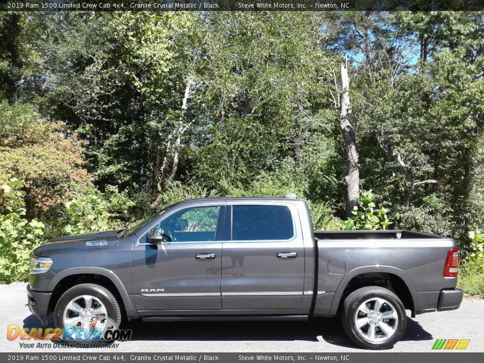 2019 Ram 1500 Limited Crew Cab 4x4 Granite Crystal Metallic / Black Photo #1