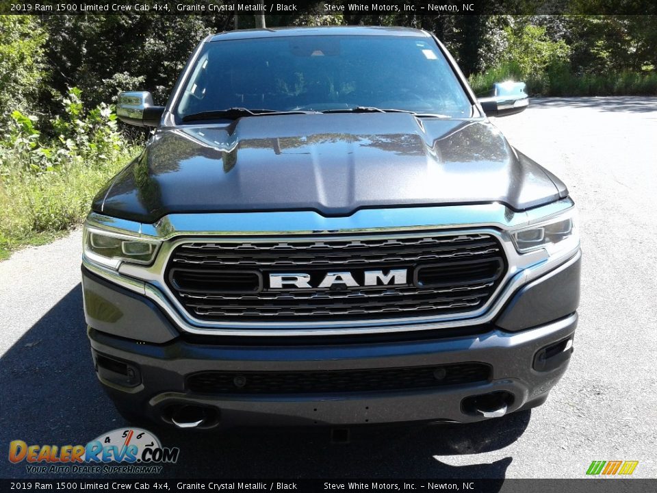 2019 Ram 1500 Limited Crew Cab 4x4 Granite Crystal Metallic / Black Photo #5