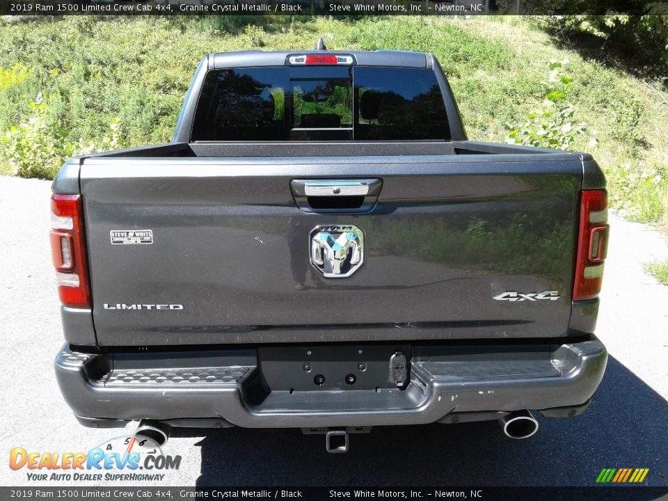 2019 Ram 1500 Limited Crew Cab 4x4 Granite Crystal Metallic / Black Photo #9