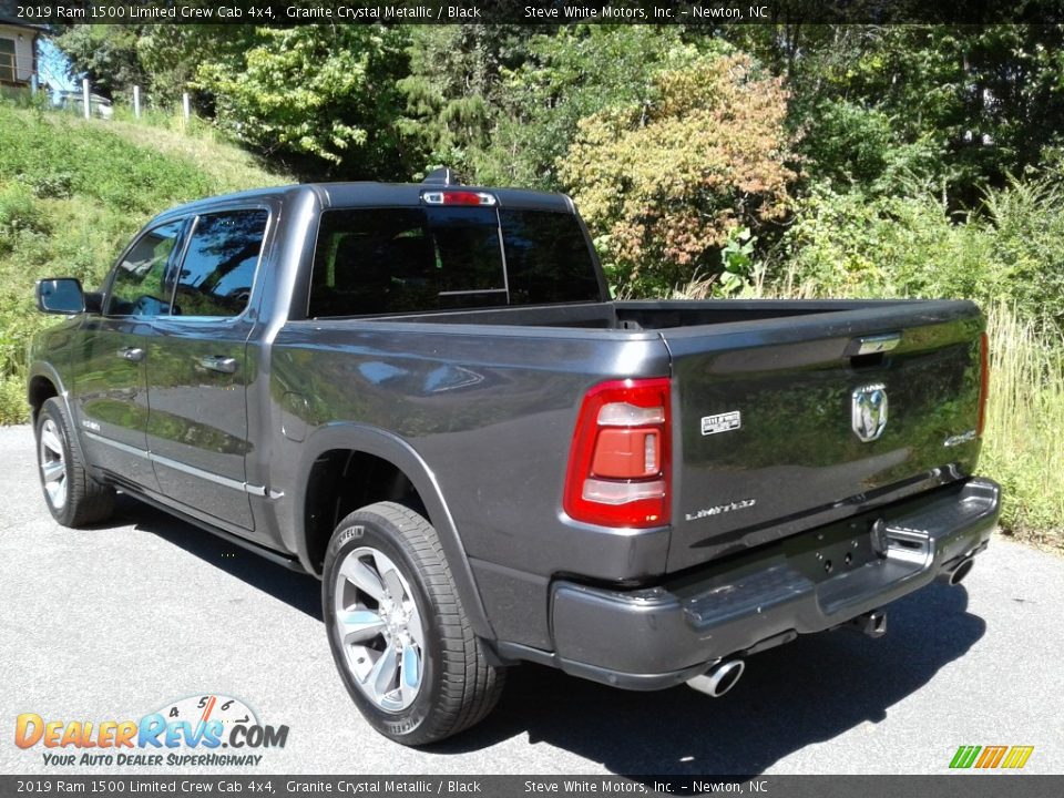 2019 Ram 1500 Limited Crew Cab 4x4 Granite Crystal Metallic / Black Photo #13