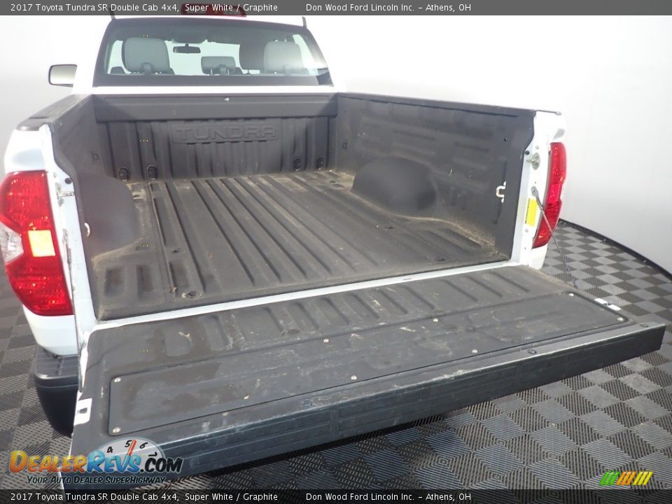 2017 Toyota Tundra SR Double Cab 4x4 Super White / Graphite Photo #14