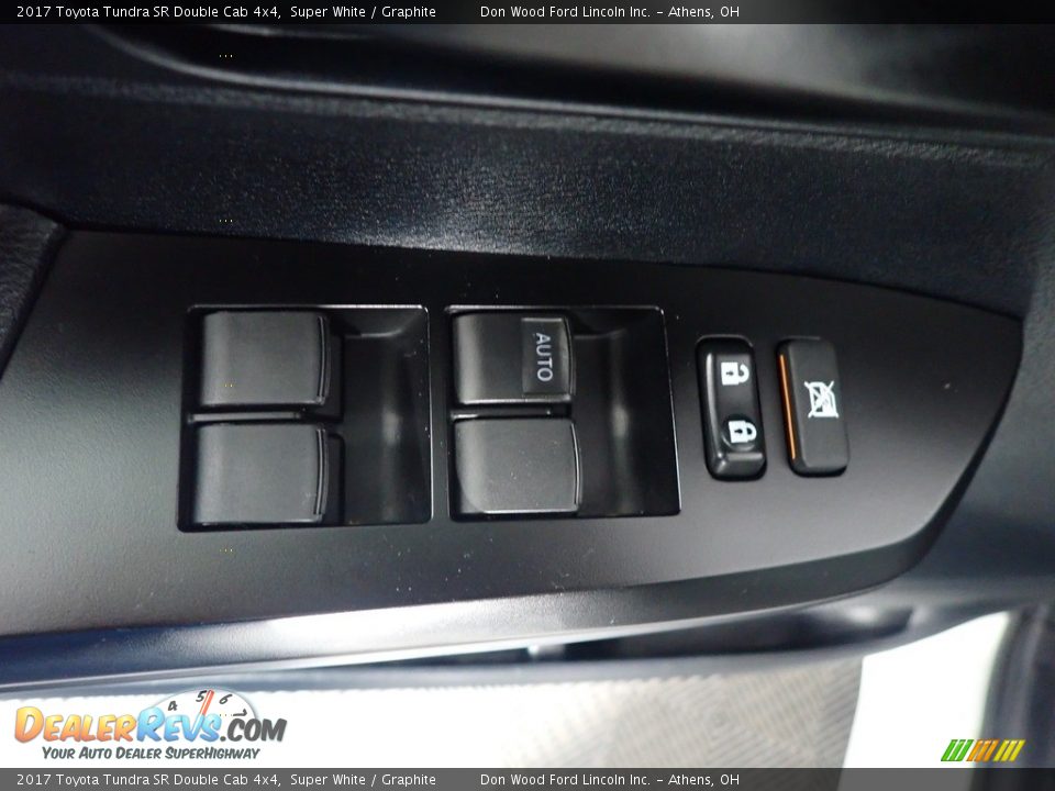 2017 Toyota Tundra SR Double Cab 4x4 Super White / Graphite Photo #20