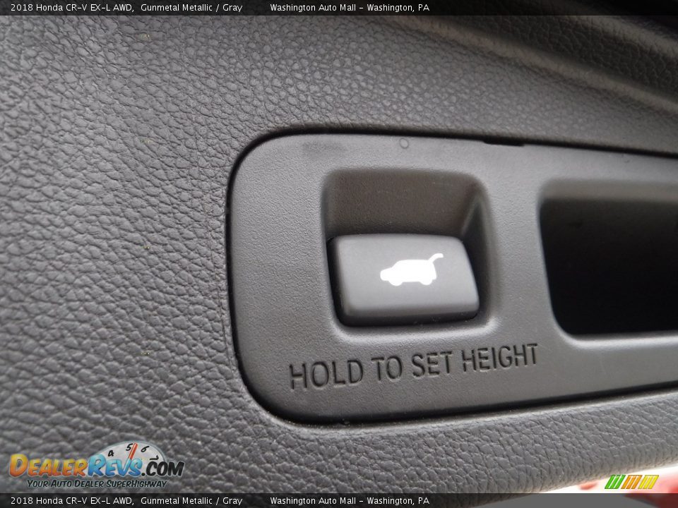 2018 Honda CR-V EX-L AWD Gunmetal Metallic / Gray Photo #29