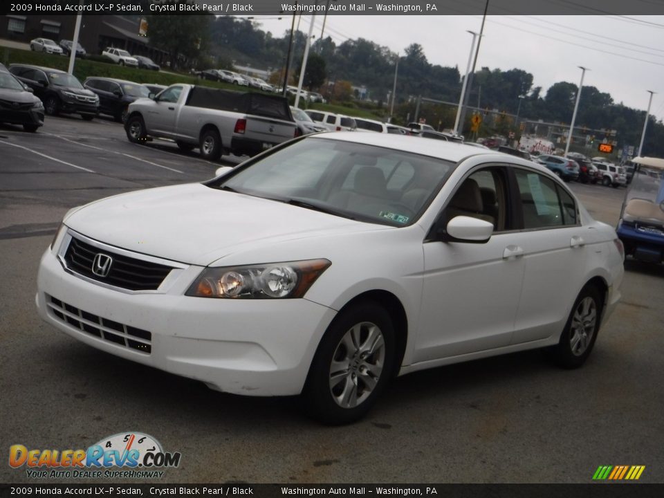 2009 Honda Accord LX-P Sedan Crystal Black Pearl / Black Photo #5