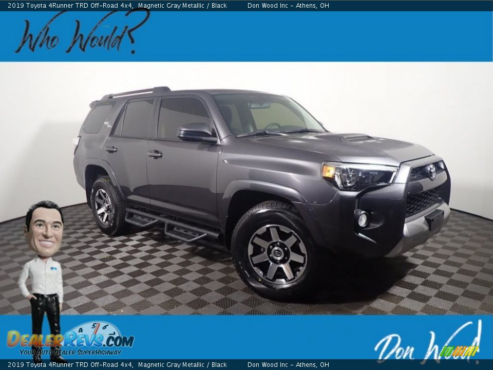 2019 Toyota 4Runner TRD Off-Road 4x4 Magnetic Gray Metallic / Black Photo #1