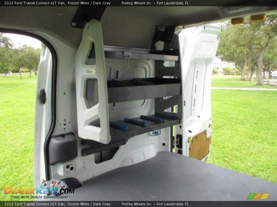 2013 Ford Transit Connect XLT Van Frozen White / Dark Gray Photo #14