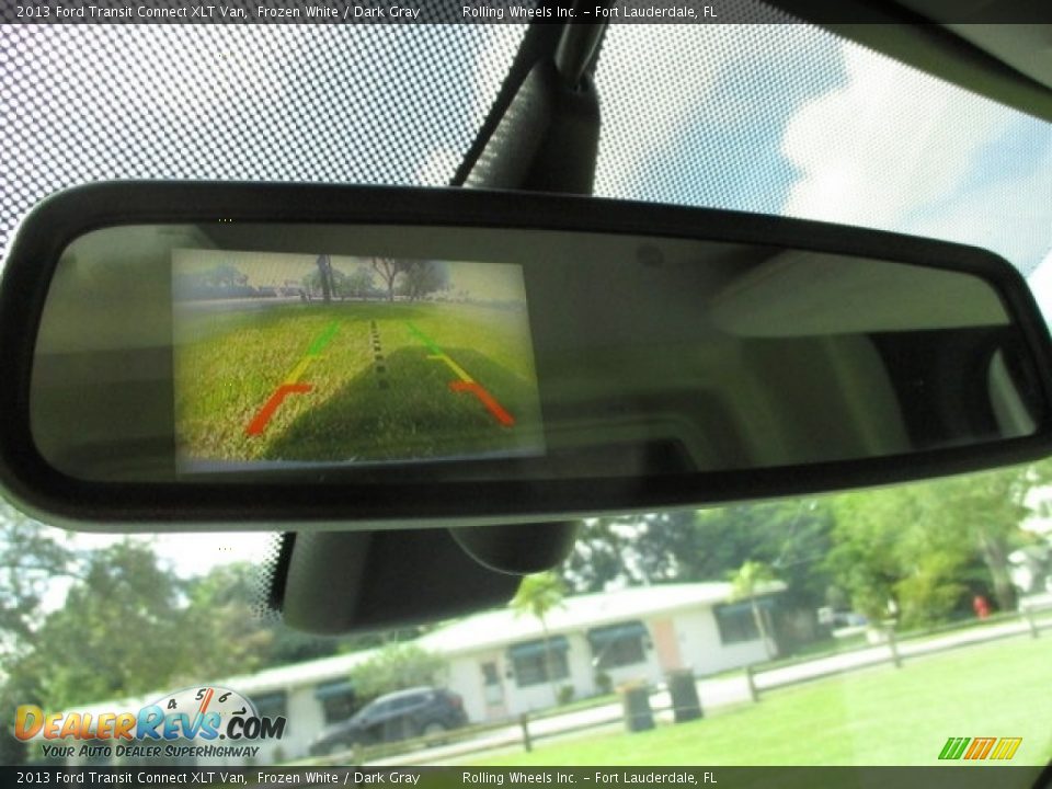2013 Ford Transit Connect XLT Van Frozen White / Dark Gray Photo #16