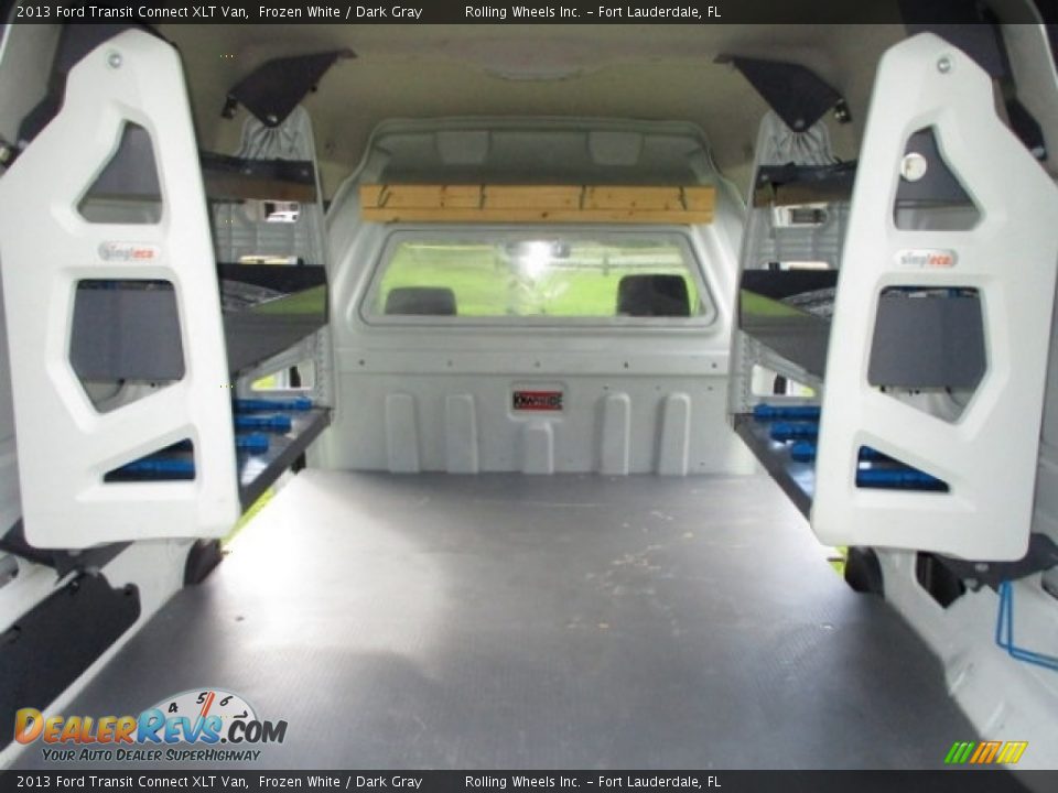 2013 Ford Transit Connect XLT Van Frozen White / Dark Gray Photo #18