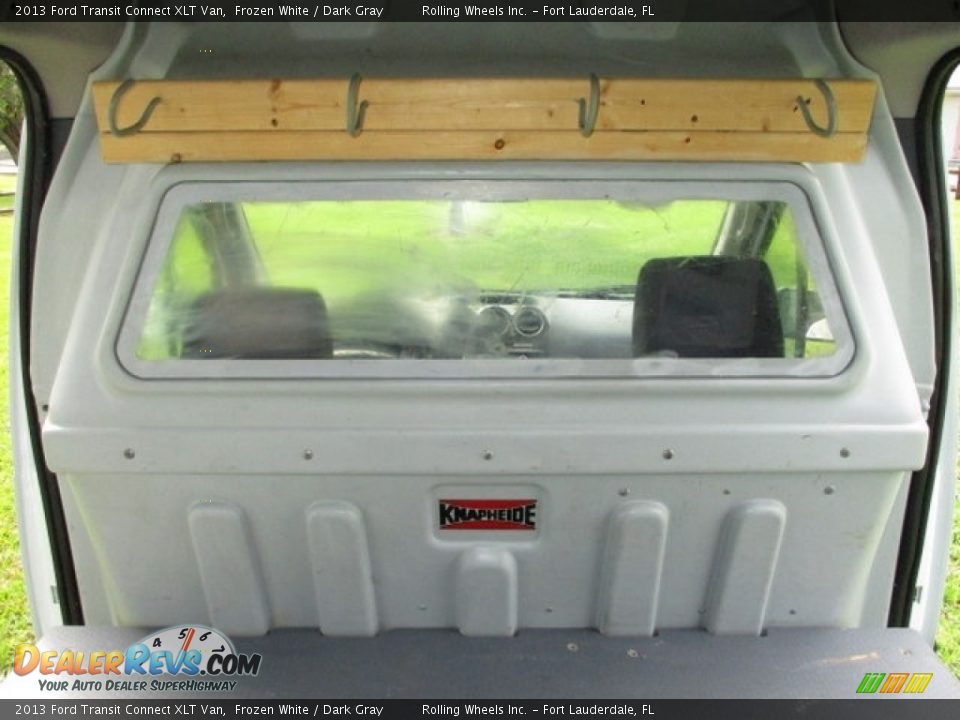 2013 Ford Transit Connect XLT Van Frozen White / Dark Gray Photo #21