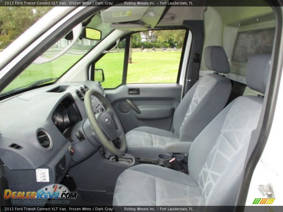 2013 Ford Transit Connect XLT Van Frozen White / Dark Gray Photo #22