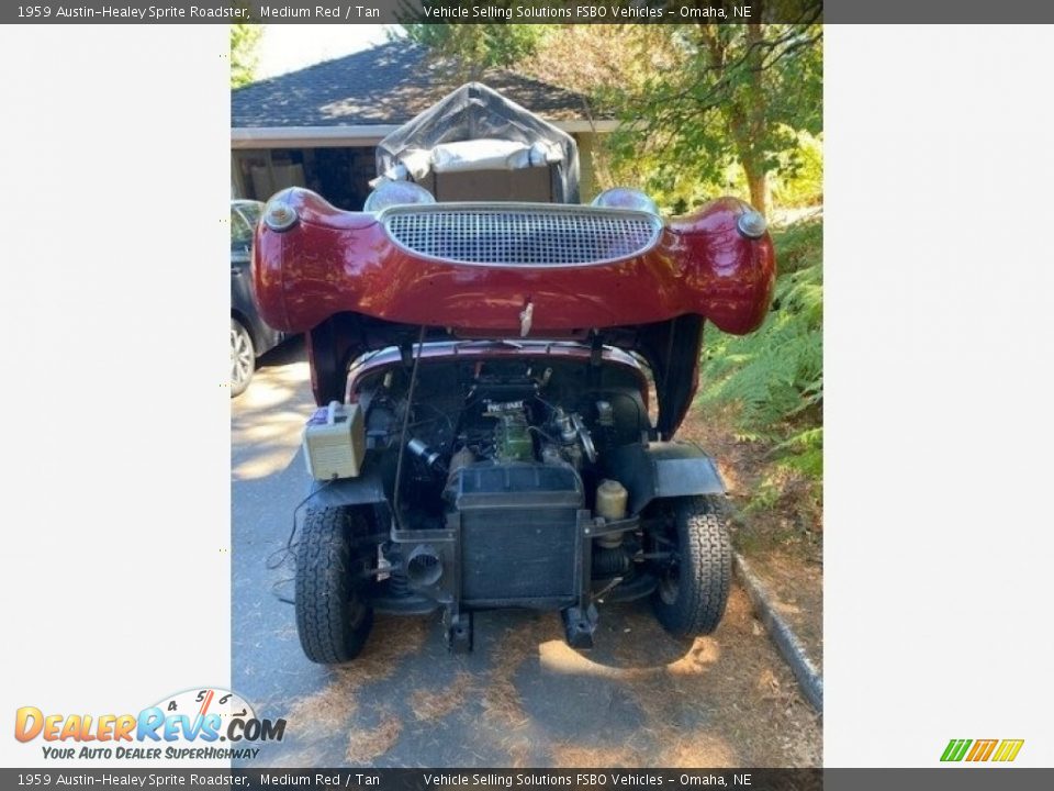 1959 Austin-Healey Sprite Roadster 948cc OHV 8-Valve Inline 4 Cylinder Engine Photo #4