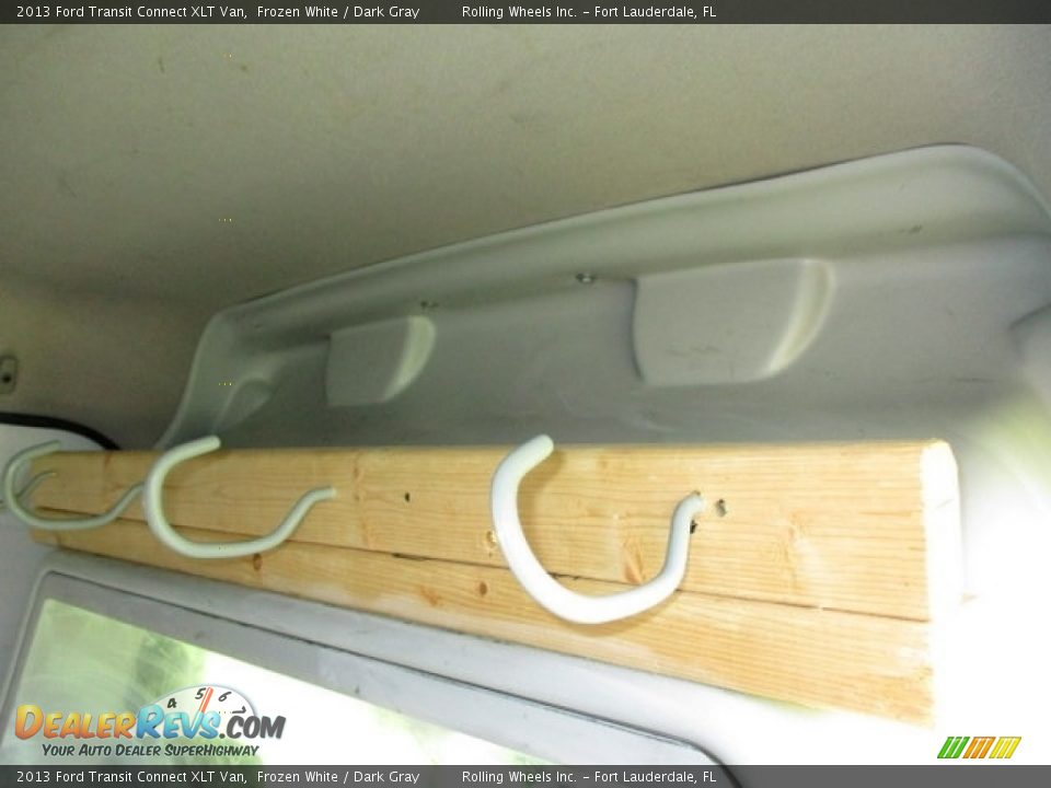 2013 Ford Transit Connect XLT Van Frozen White / Dark Gray Photo #30