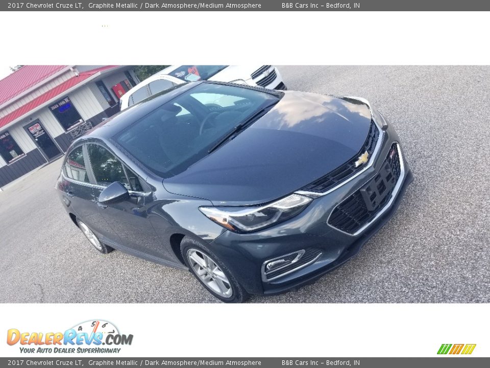 2017 Chevrolet Cruze LT Graphite Metallic / Dark Atmosphere/Medium Atmosphere Photo #6