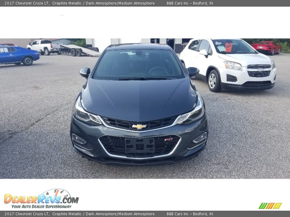 2017 Chevrolet Cruze LT Graphite Metallic / Dark Atmosphere/Medium Atmosphere Photo #7