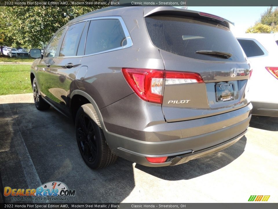 2022 Honda Pilot Special Edition AWD Modern Steel Metallic / Black Photo #5