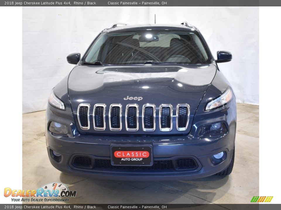 2018 Jeep Cherokee Latitude Plus 4x4 Rhino / Black Photo #4