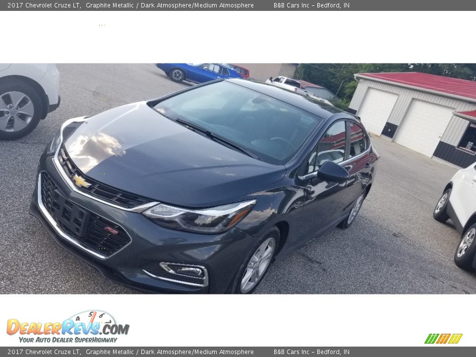 2017 Chevrolet Cruze LT Graphite Metallic / Dark Atmosphere/Medium Atmosphere Photo #19