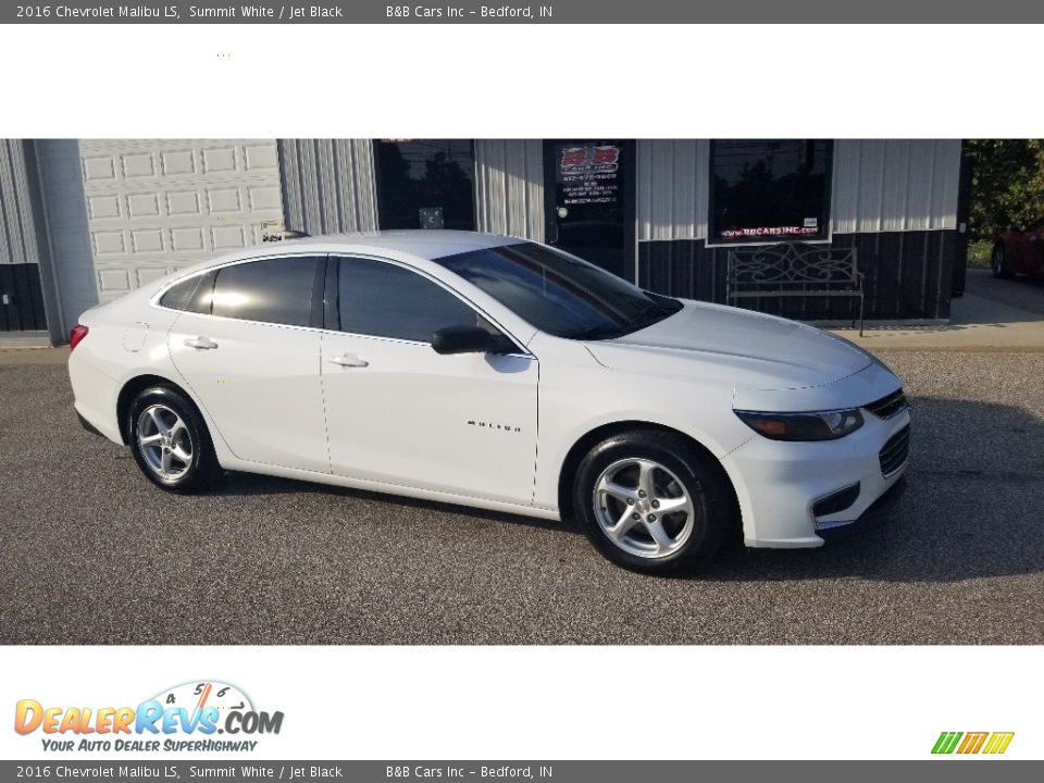 2016 Chevrolet Malibu LS Summit White / Jet Black Photo #1