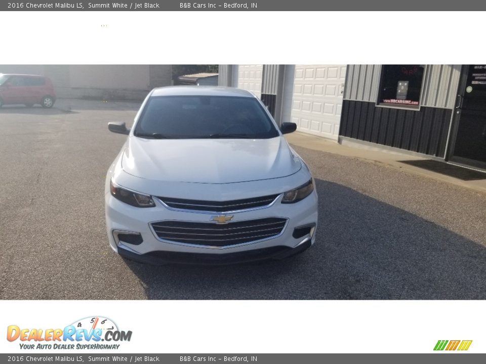 2016 Chevrolet Malibu LS Summit White / Jet Black Photo #3