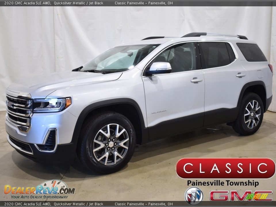 2020 GMC Acadia SLE AWD Quicksilver Metallic / Jet Black Photo #1