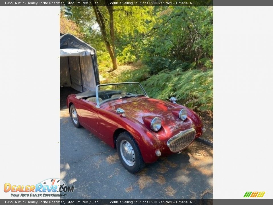 Front 3/4 View of 1959 Austin-Healey Sprite Roadster Photo #28