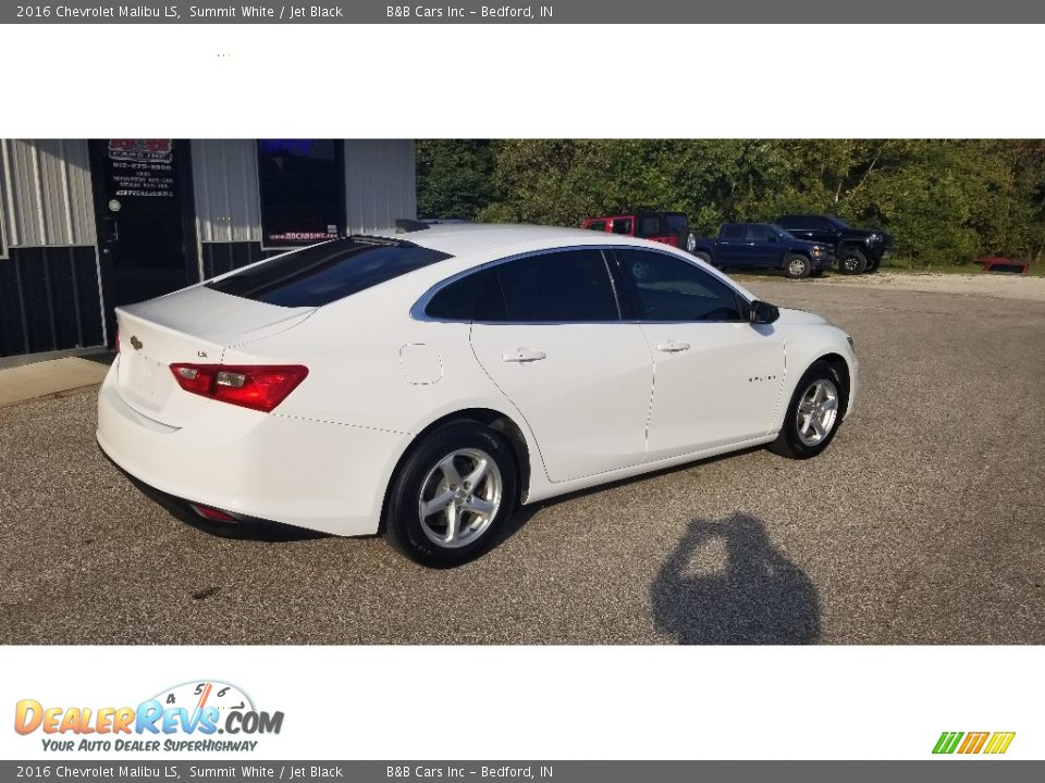 2016 Chevrolet Malibu LS Summit White / Jet Black Photo #9