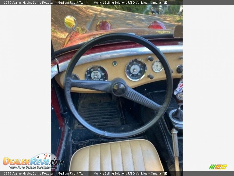 1959 Austin-Healey Sprite Roadster Steering Wheel Photo #31
