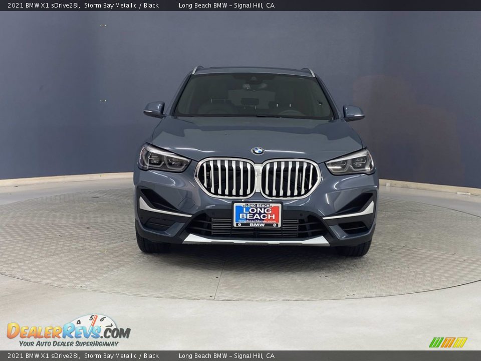 2021 BMW X1 sDrive28i Storm Bay Metallic / Black Photo #2