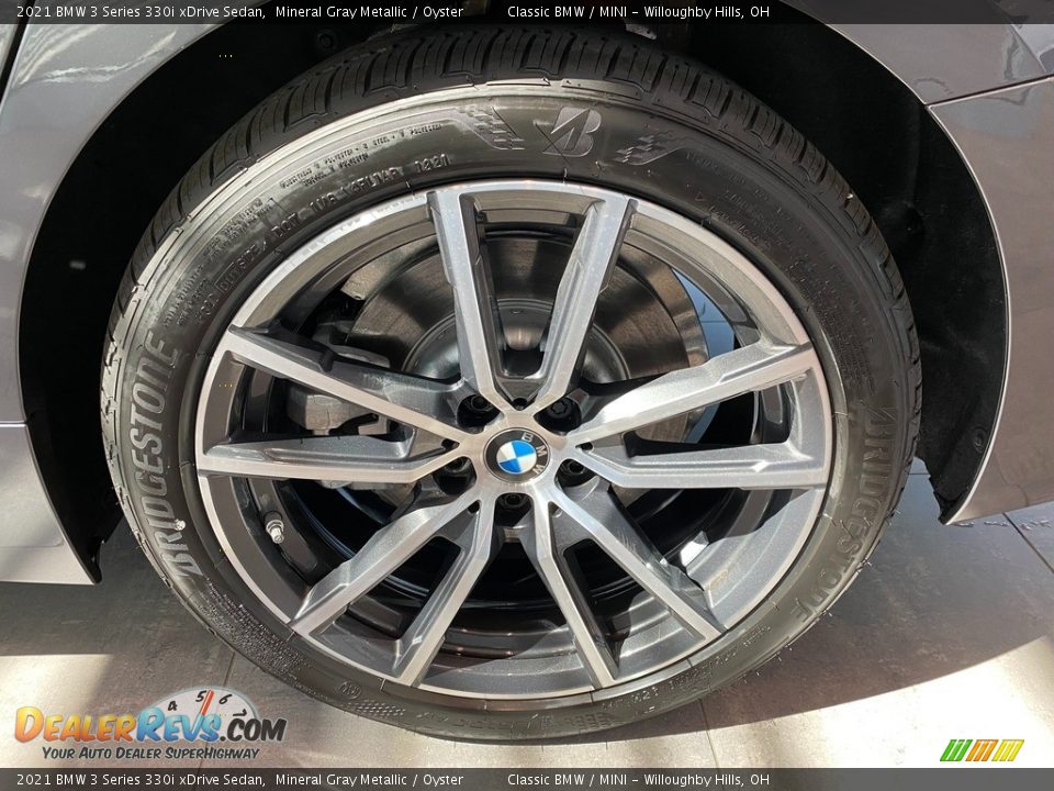 2021 BMW 3 Series 330i xDrive Sedan Mineral Gray Metallic / Oyster Photo #3