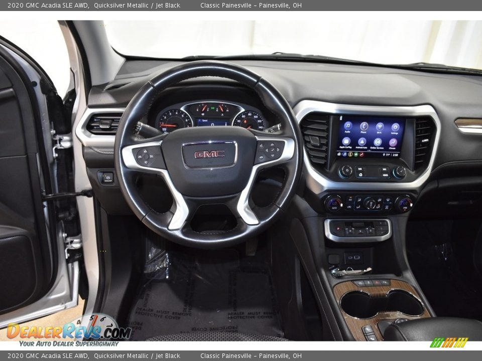 2020 GMC Acadia SLE AWD Quicksilver Metallic / Jet Black Photo #12