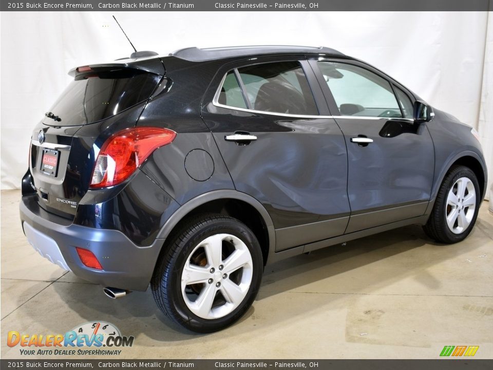 2015 Buick Encore Premium Carbon Black Metallic / Titanium Photo #2