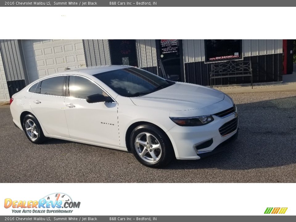 2016 Chevrolet Malibu LS Summit White / Jet Black Photo #29