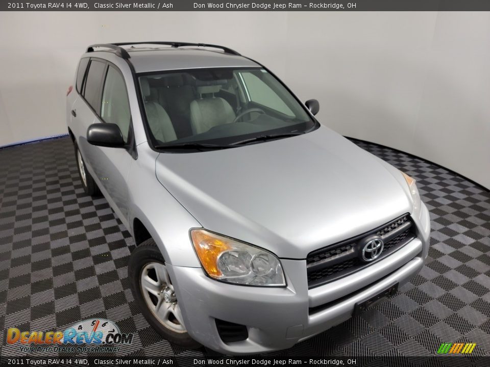 2011 Toyota RAV4 I4 4WD Classic Silver Metallic / Ash Photo #2