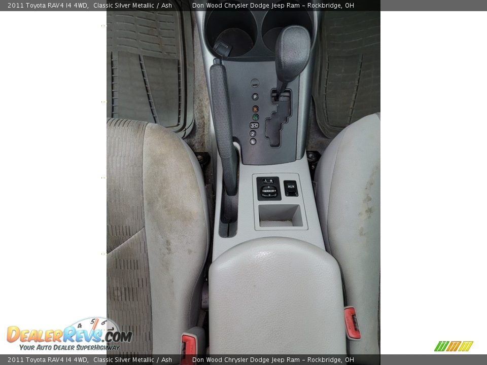 2011 Toyota RAV4 I4 4WD Classic Silver Metallic / Ash Photo #19