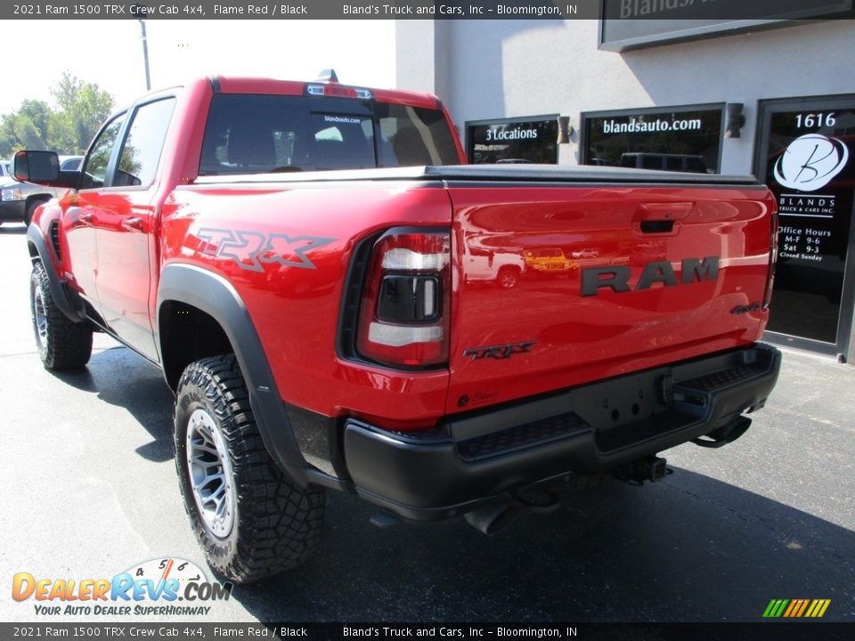 2021 Ram 1500 TRX Crew Cab 4x4 Flame Red / Black Photo #3