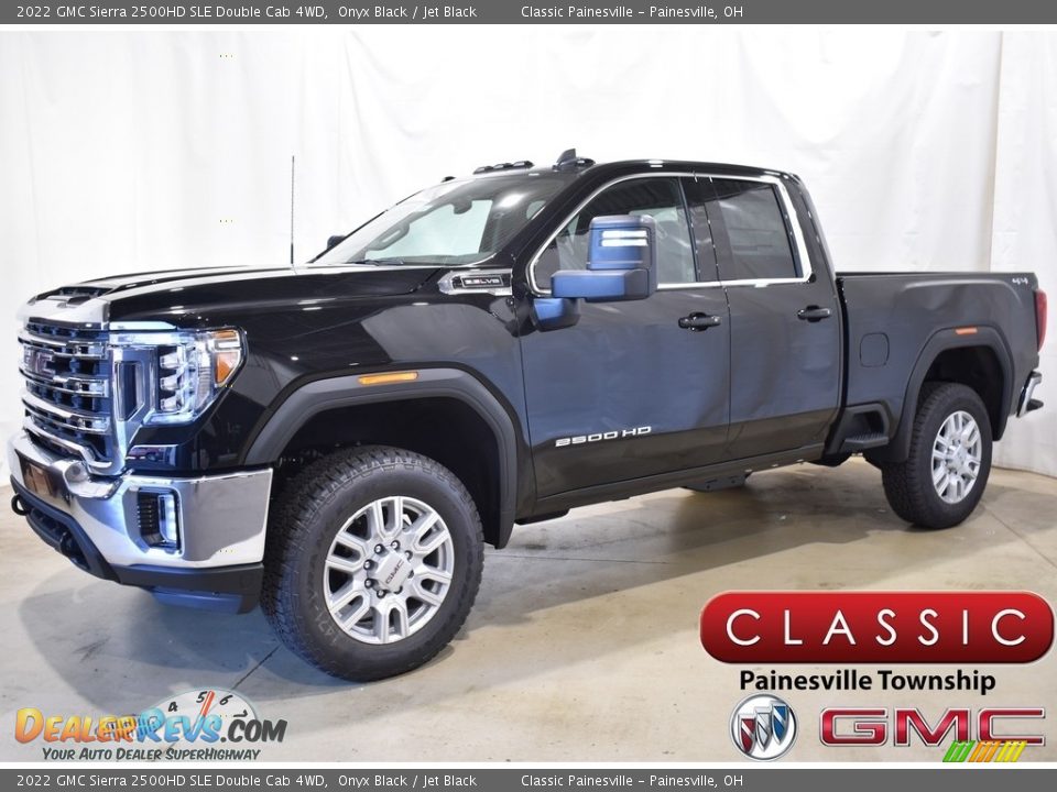 2022 GMC Sierra 2500HD SLE Double Cab 4WD Onyx Black / Jet Black Photo #1