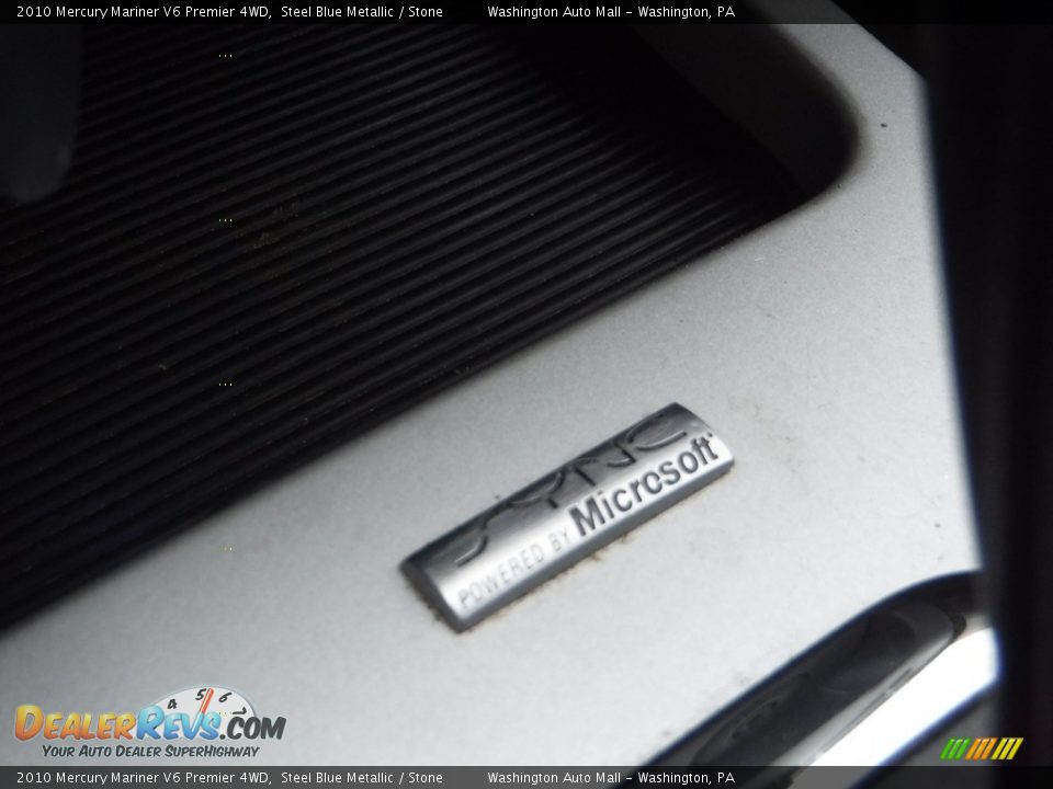 2010 Mercury Mariner V6 Premier 4WD Steel Blue Metallic / Stone Photo #21