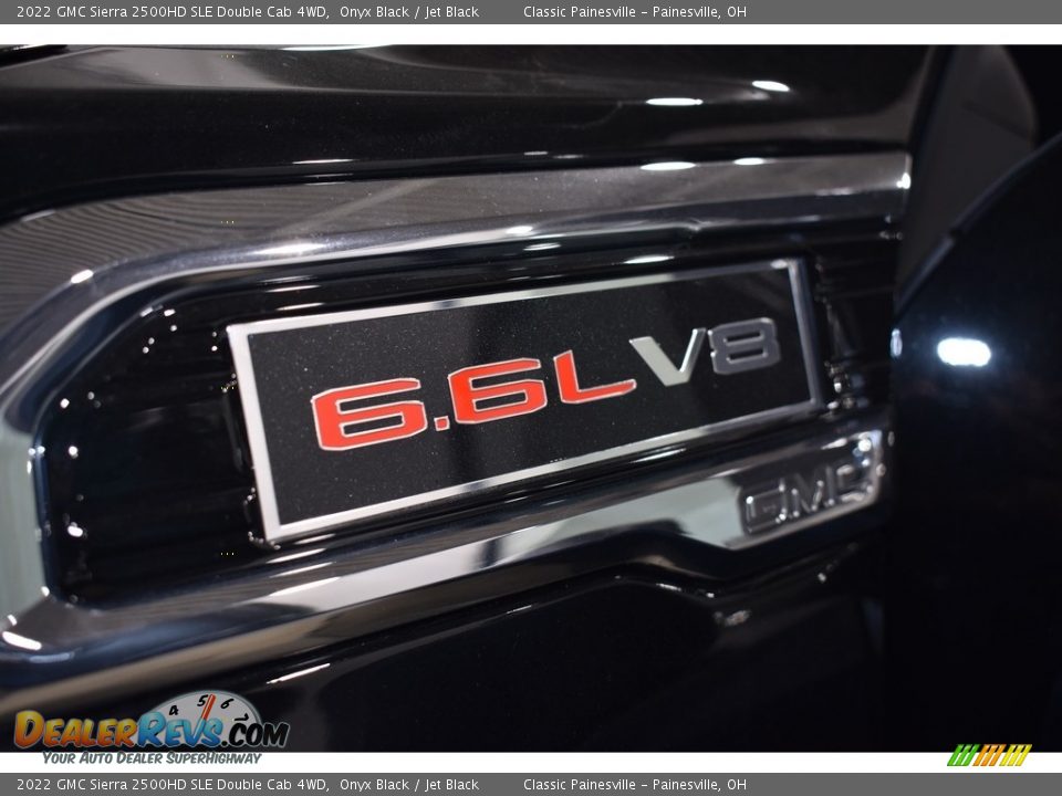 2022 GMC Sierra 2500HD SLE Double Cab 4WD Onyx Black / Jet Black Photo #6