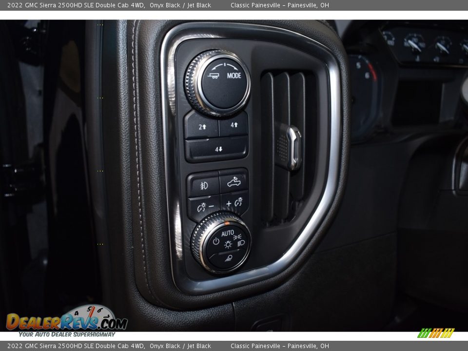 2022 GMC Sierra 2500HD SLE Double Cab 4WD Onyx Black / Jet Black Photo #10